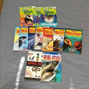 Children's Book Collection with Vibrant Covers